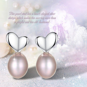Orecchini pendenti di perle